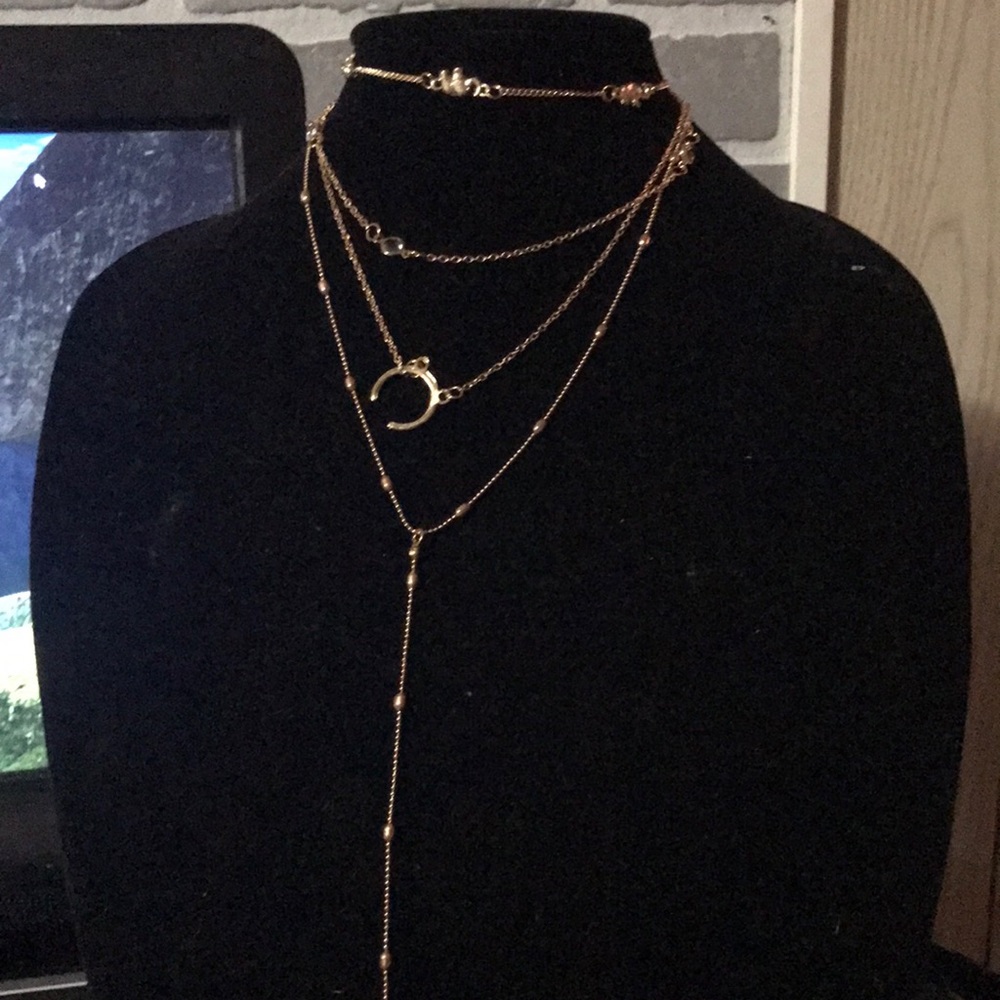 4 tier necklace